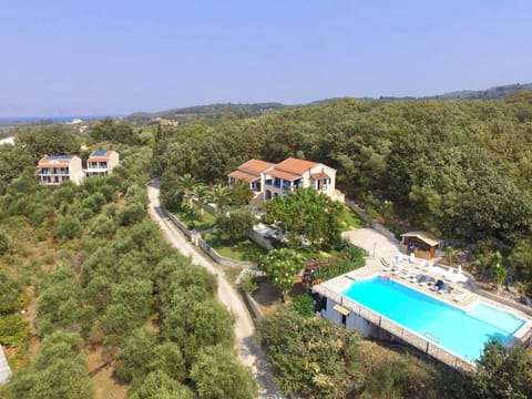 Welcome to our tranquil, hillside, studio and apartment village