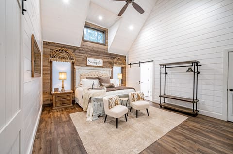 The coziest master suite!