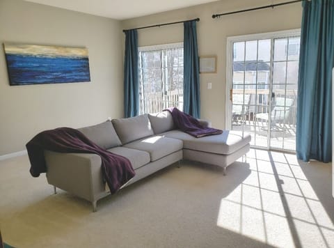 Comfortable and open living room