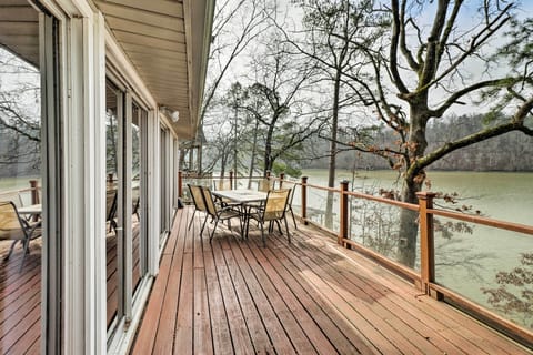 Furnished Deck | Outdoor Dining | River Views