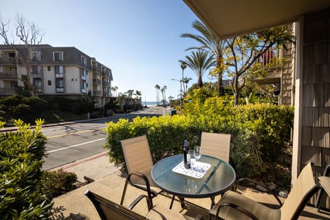 The ocean view patio is great place to sit and relax.