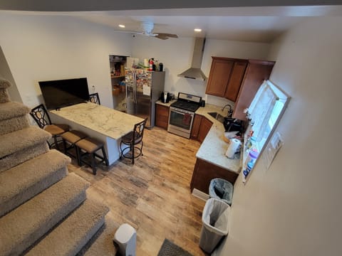 Satellite TV is available on any of the TV's via the Direct TV fire TV app. 