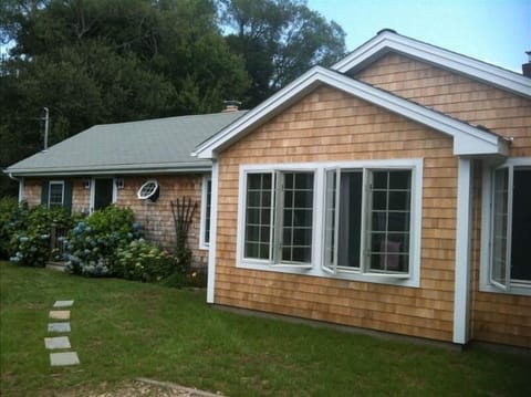 outside front entrance 
