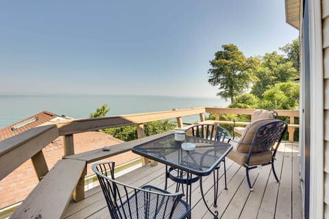 Geneva Vacation Rental | 2BR | 1BA | 700 Sq Ft | 3 Steps to Access