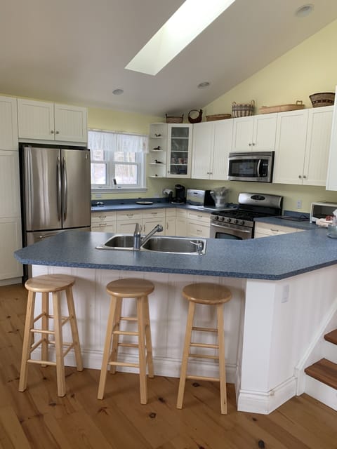Kitchen with island seating