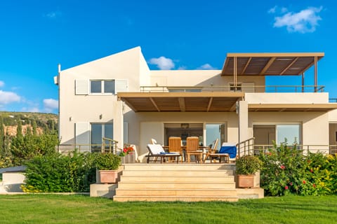 The villa during daytime