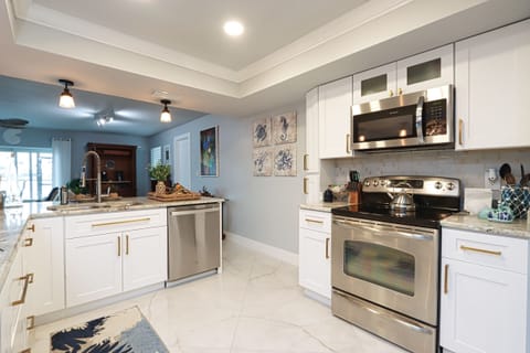 Kitchen with Stainless Steel Appliances