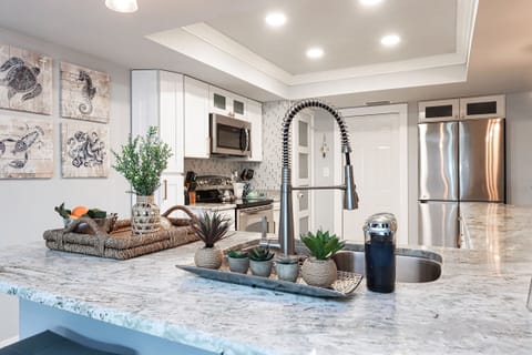 Kitchen with Stainless Steel Appliances