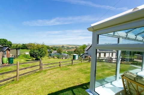 The view over the fields