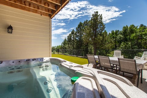 View from the hot tub