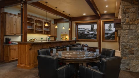 Game Room, Lower Level - Game table.