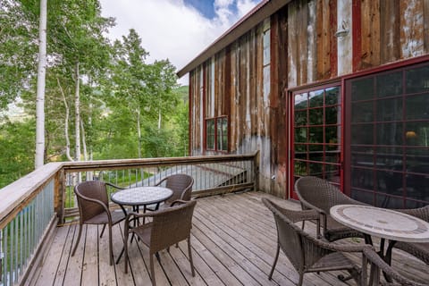 Deck off of main floor