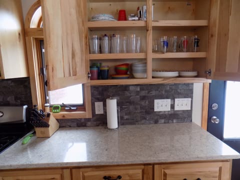 Kitchen - fully stocked with dishes, cookware, utensils, etc.