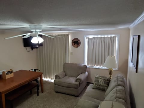 Living and dining area