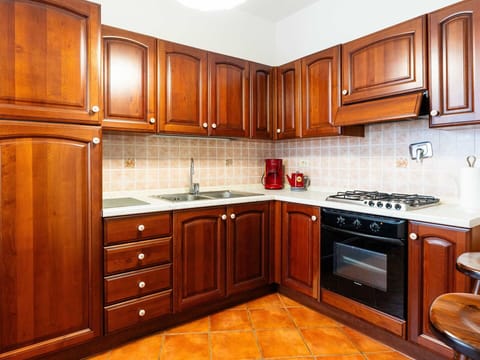 Kitchen, Wood, Major Appliance, Flooring, Cabinetry, Countertop, Kitchen Appliance, Interior Design, Floor, Stove