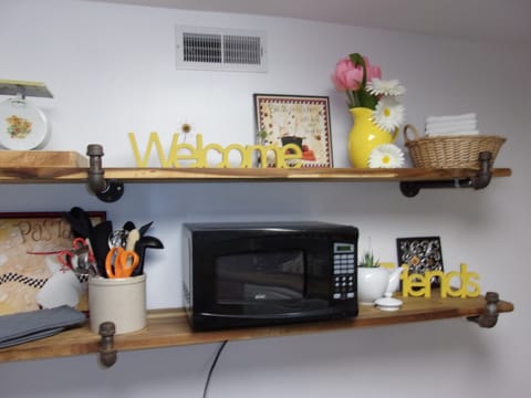 Welcome to the cutest kitchen.