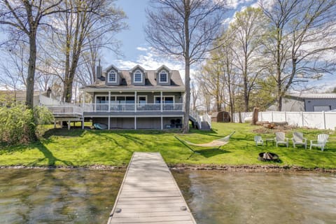 View of the house from the lake