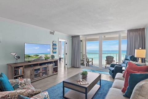 Living Room with Beach View