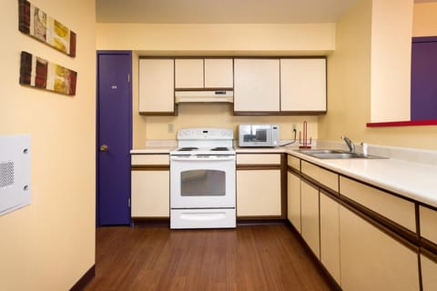 Shared Kitchen and Dining Area.