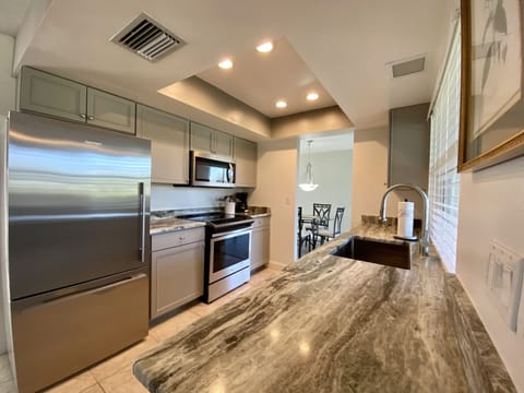 New well equipped  kitchen! 
