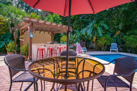 Soak in the Florida sun by your private pool.