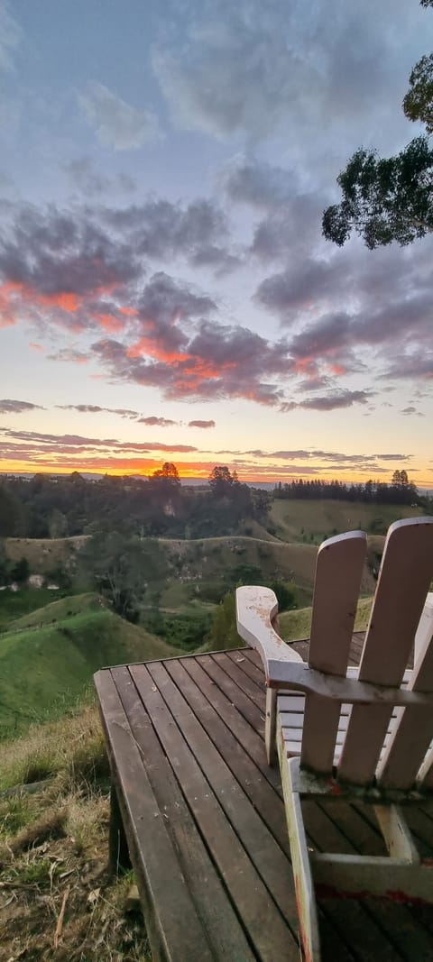 Brand new as of March 2025....The Sunset Deck, located near the back of the bnb