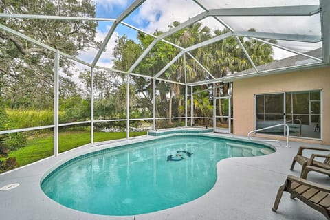 Relax by your private pool