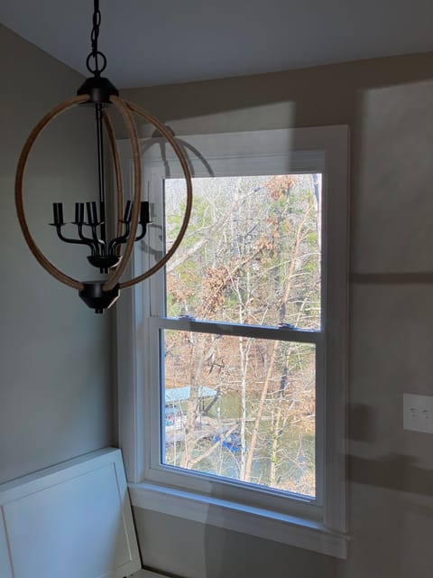 View from breakfast nook