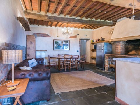 Property, Furniture, Table, Blue, Wood, Interior Design, Brick, Architecture, Floor, Living Room