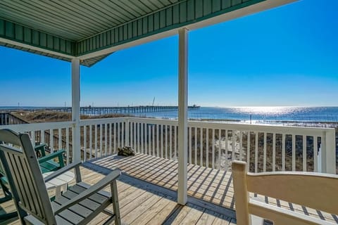 Pier view from porch