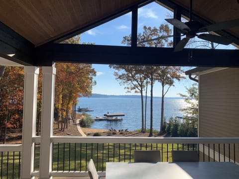 Beautiful lake views.