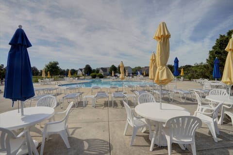Lounge at the pool, only steps away.