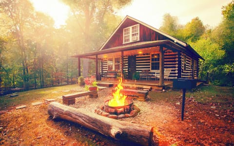 Built in 1937, the Log Cabin is a family favorite.