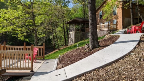 Sidewalk to the dock