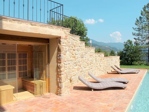 Sky, Cloud, Building, Plant, Shade, Wood, Land Lot, Outdoor Furniture, Tree, Cottage