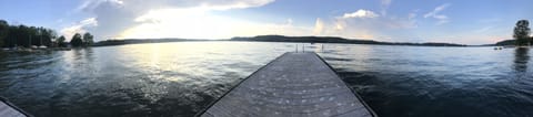 This is not our dock. Just a lovely view of gorgeous lake lemon!