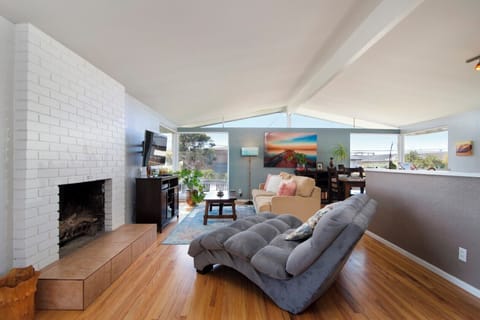 Open living space is ideal for gathering with friends and family