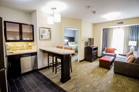 Sink into the cozy sofa after a day exploring the area.