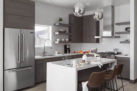 Kitchen - Penthouse on Glenwood 407 - Jackson Hole, WY - Luxury Villa Rental