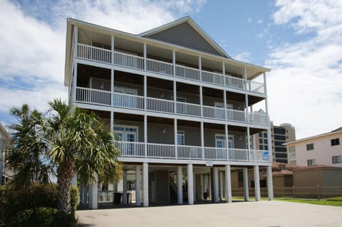 Admirals Quarters A vacation home in Cherry Grove, North Myrtle Beach | building view | Thomas Beach Vacations