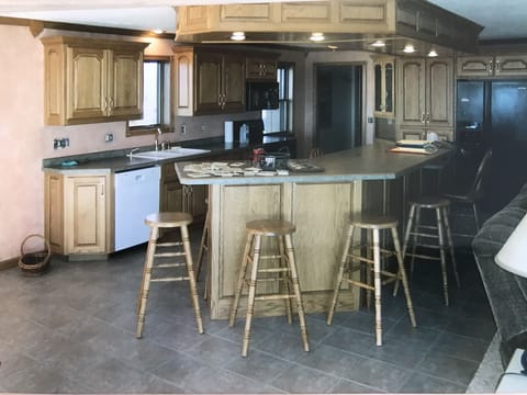 Kitchen part of open concept great room
