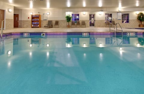 Take a dip in the pool.