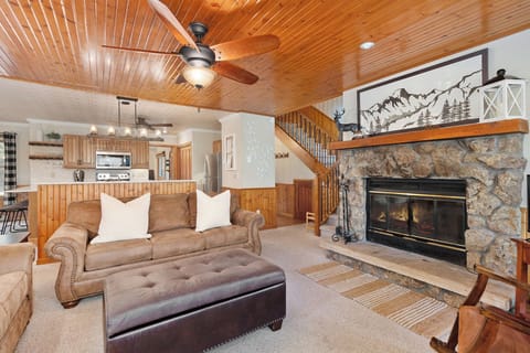 Open floorplan keeps everyone connected