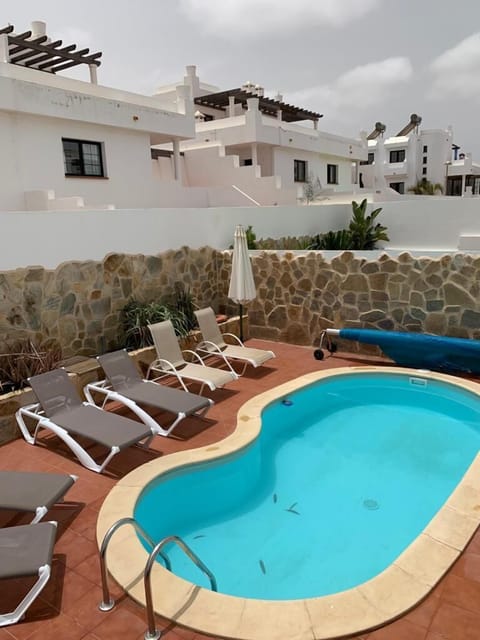 Private suntrap swimming pool