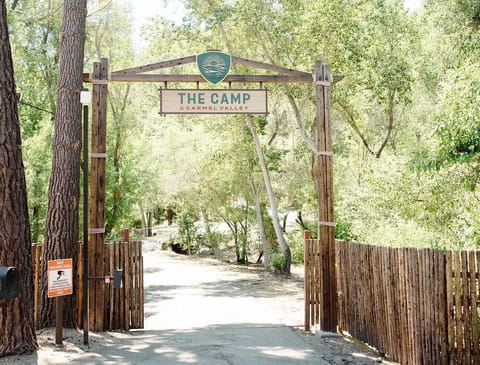 Welcome to Camp!  Gate entry