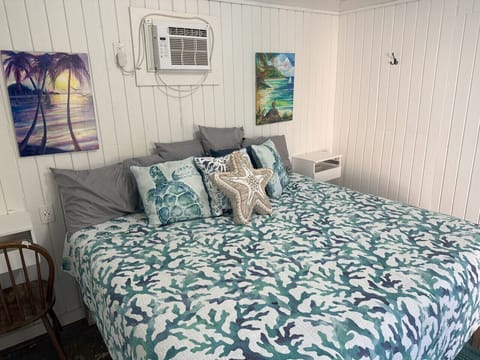 Local Art King Bed & AC