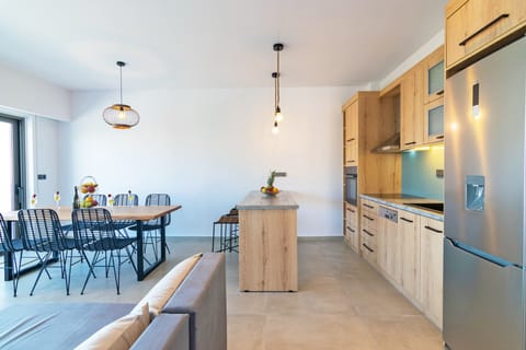 Living area of Spectacular Sea View Villa,Near Taverns & Sandy Beaches