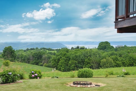 Fabulous backyard views of the mighty Mississippi
