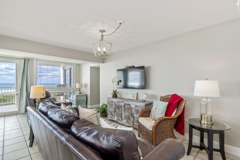 Living Room with Beach View