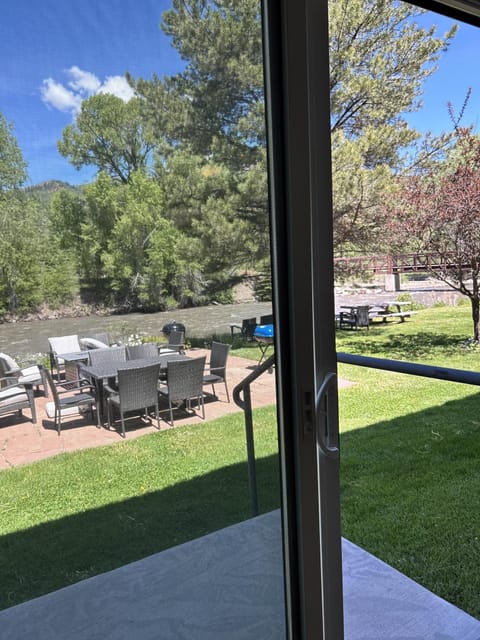 Seating down by Crystal River